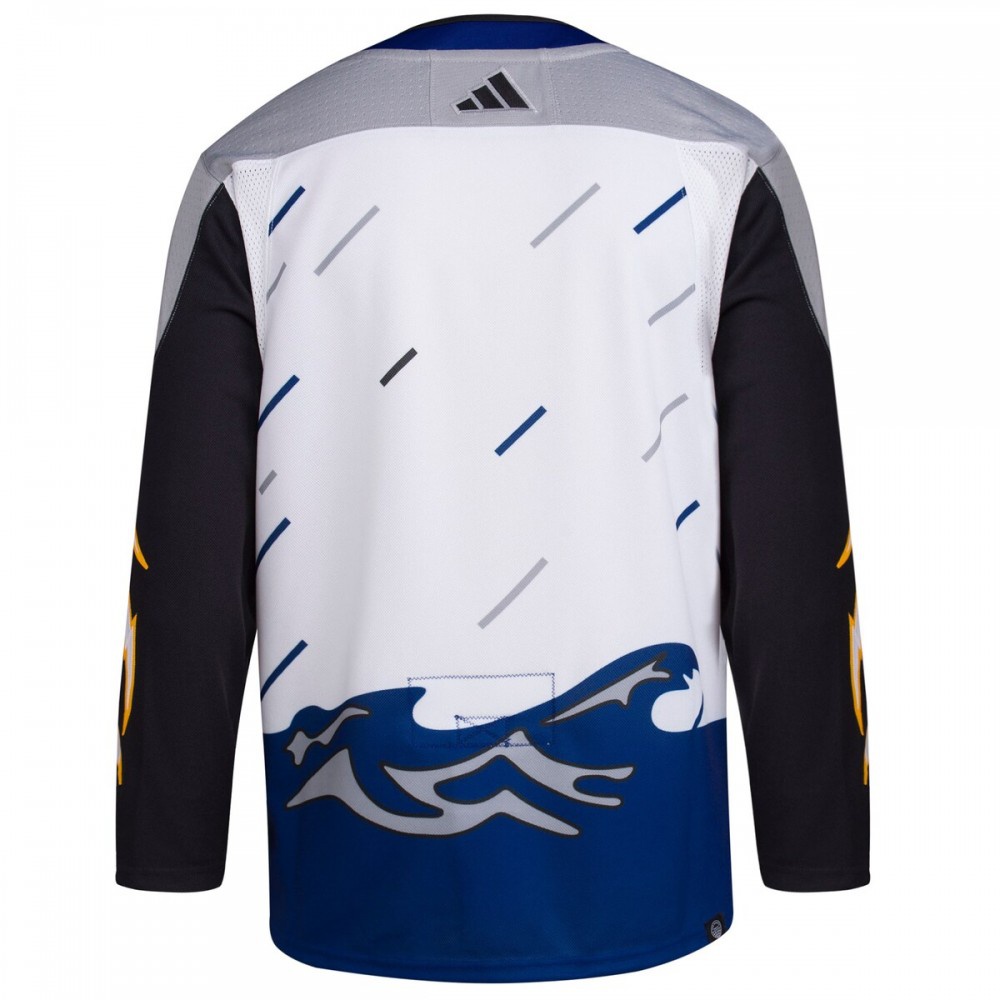 Tampa Bay Lightning adidas Reverse Retro 2.0 Authentic Blank Jersey - White-Pro Kit Vault | Brand New 26/27 Sports Jerseys